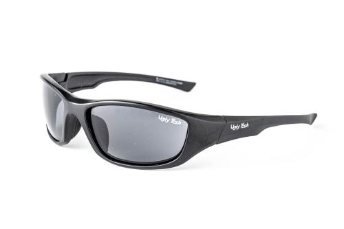 Ugly Fish Armour Polarised Sunglasses - Matt Black Frame & Smoked